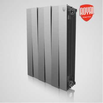 Радиатор алюминиевый Royal Thermo PianoForte 500 Silver Satin