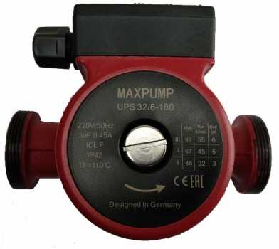Циркуляционный насос MAXPUMP UPS 32/6-180