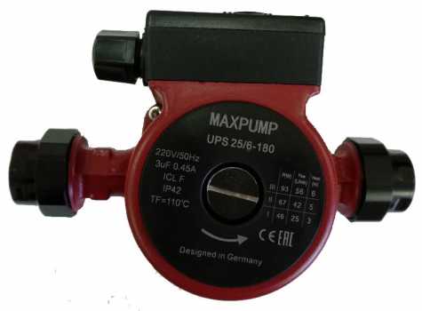 Циркуляционный насос MAXPUMP UPS 32/8-180