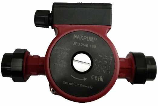 Циркуляционный насос MAXPUMP UPS 25/6-180